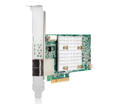 Контроллер HPE Smart Array P408e-p SR (8 каналов/4 Гб кэш-памяти, без батареи), SAS 12 Гбит/с PCIe /RAID 0,1,5,6,10,50,60 (804405-B21)